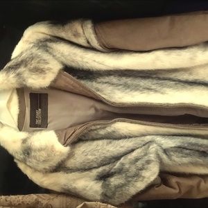 Evans Collection Saga Mink Fur Vest Vintage Coat